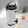 thumbnail image 3 of Hot Beverage Dispenser Stainless Steel Insulated Beverage Dispenser Cold & Hot, 3 of 17