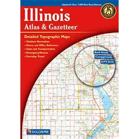 Illinois Atlas & Gazetteer - Walmart.com