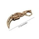 thumbnail image 2 of Cuchillo plegable de madera Karambit con forma de mariposa, modelo premium de madera de tilo, rompecabezas, diseño liso, espigas y mortaja, estructura lógica, kit de ensamblaje DIY., 2 of 5
