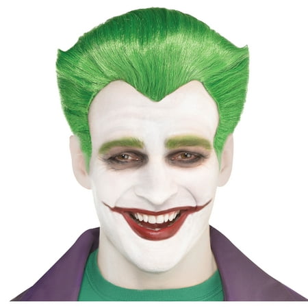 Suit Yourself Batman Classic Joker Wig for Adults, One Size, Features Green Synthetic Hair Styled Like the Classic Comic