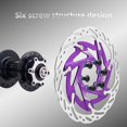 thumbnail image 4 of 160mm Bike Disc Brake for Rotor Aluminium Alloy Carbon Steel with 6 Bolts, 4 of 6