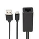 thumbnail image 2 of Adaptador Alimentación Micro USB A RJ45 100M para Tarjeta Red Chromecast/TV Stick, 2 of 9
