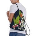 thumbnail image 3 of Drawstring Backpack - Dinosaur Basketball Player Splash Proof Small Drawstring Gym Bag for Women Men, Cinch Sports String Bag Backpack for Travel Swimming Beach, 3 of 8