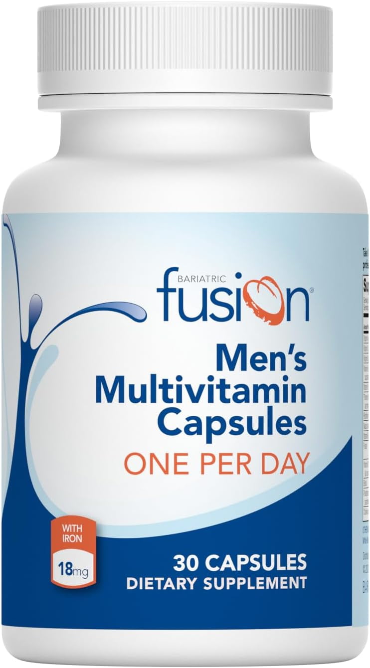 Bariatric Fusion Bariatric Fusion Men's Multivitamin With Iron (one Per Day) | 18 Mg | 30 Servings | 30 Capsules