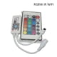thumbnail image 1 of Inicio DC5V 12V 24V Bluetooth Wireless WiFi Controller RGB / RGBW IR RF LED Controller, 24Key IR RGBW wifi Scienceny EL3132-04B, 1 of 2