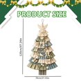 thumbnail image 3 of Torqee Oversized DIY Quilted Christmas Tree Kit Beginner-Friendly Christmas Fabric Sewing Craft Set DIY Fabric Craft Patchwork for Front Door and Living Room Decor Gift for Craft Lovers,Style-A, 3 of 7