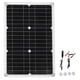thumbnail image 1 of 18V 20W Portable Solar Panel Semi Flexible Monocrystalline Waterproof Solar Charge Panel for Vehicle RV Yacht, 1 of 4
