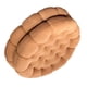 thumbnail image 1 of Cojín de silla redondo suave, cojín de galleta, lindo cojín de galleta suave, cojín de silla, características de vanguardia, 1 of 12