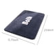 thumbnail image 3 of ¡Oferta! Alfombras de baño Tainini, extra suaves y cómodas, antideslizantes, absorbentes y gruesas, lavables a máquina, ideales para duchas y bañeras (azul), 3 of 5