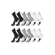thumbnail image 1 of Calceta Deportiva Hombre 100% Algodón 12 Pares, Color Mezclado, 1 of 4