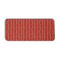 thumbnail image 1 of Christmas Computer Mouse Pad, Coniferous Tree of New Year's Eve Line up on Vertical Stripes Green Xmas, Rectangle Non-Slip Rubber Mousepad X-Large, 35" x 15", Red Green White, by Ambesonne, 1 of 2