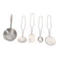 thumbnail image 1 of 1 Set of Durable Spoon Shovel Kit Stainless Steel Cookware Plaything for Kids, 1 of 8