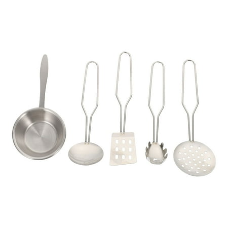 

Jiandong Kitchen Utensil Kids Cooking Set with Stainless Steel Cookware and Utensils(5.71X1.97X0.08Inch)