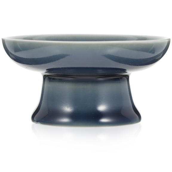 STRANDCHIC Elegant Sky-Blue Ceramic Fruit Holder for Home and Dining Table