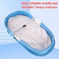 thumbnail image 4 of All Ages Travel Bed, Portable Bassinet for All Ages Travel, Foldable Crib, Canopy with Mosquito Net, All Ages Sleeping, Road Trips, Gray Mesh, 1 Set, 4 of 7