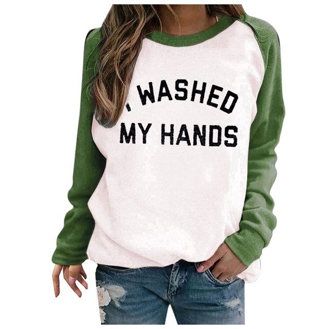 Camisas Para Mujer Moda Manga Larga Cuello Redondo Blusa Estampada Otoño Causal Pullover Tops Odeerbi ODB128018