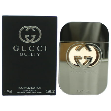 Gucci Guilty Platinum Eau De Toilette, Perfume for Women, 2.5 Oz