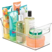 InterDesign Fridge Binz Refrigerator Bin - Carrying Handles - 1 Piece, 5.5 x 11.25 x 5, Clear