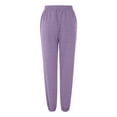 thumbnail image 7 of Endives Womens Cuffed Pants Baggy High Waisted Joggers With Pockets Comfy Workout Pants Sweatpants Fall Winter, 7 of 7