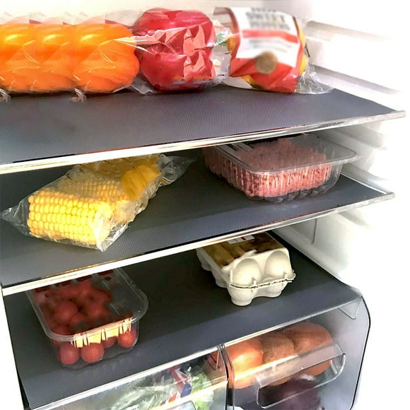 Fridge Liner Fridge Mats Grey Washable Mat Pad Shelf Washable Waterproof