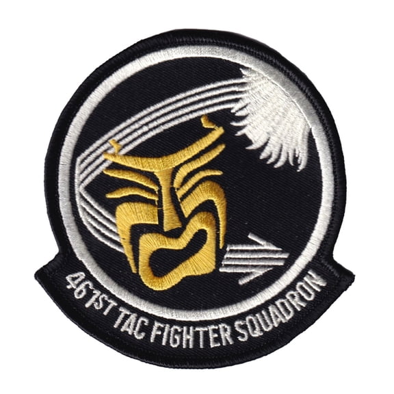 461st Tactical Fighter Squadron Patch With Hook and Loop, 4