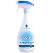 (4 pack) Pooph Pet Odor Eliminator Spray, 20 oz, Fragrance Free, No Harsh Chemicals