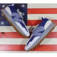 thumbnail image 4 of New Balance 327 Mens Running Shoes Blue Surf Beige White Gum VTG Retro [MS327CA], 4 of 6