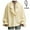 H-Beige957, variant on FEIFLY Men Vintage Shirts With Waistband Court Style Halloween Two Piece Set Of Festival Solid Color Festival Clothing