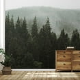 thumbnail image 2 of Idea4wall 4pcs Woodland Forest Fir Trees Nursery Decor Stick Wallpaper Removable Wall Murals Large Wall Stickers for Home Decoration, 108"x96", 2 of 5