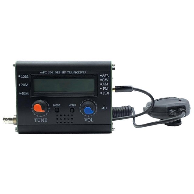 USDX SDR ORP HF ceiver R1.02W 5W 40M 15M 20M 3 Band SDR All Mode USB, LSB, CW, HF SSB QRP