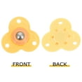 thumbnail image 3 of Miangastore 360 Degree Rotation Caster Wheels Yellow 8Pcs 1.6x1.6in, 3 of 9