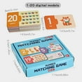 thumbnail image 2 of BUTOMKY Alphabet Matching Cards Game - Alphabet Animal Flash Cards,Educational Toy for Logical Thinking & Early Learning | Boys Girls Children 1.5–6 Years Old | Toddler Travel Montessori Toys, 2 of 8