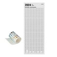 thumbnail image 1 of DOLITY 2024 Wall Calendar 12 Month Appointment Home Decor Calendar Schedule Planner Without wooden frame, 1 of 9