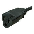 thumbnail image 2 of StarTech 10' Power Cord Extension with NEMA 5-15 Power Receptacle and Plug, 14 AWG, 2 of 3
