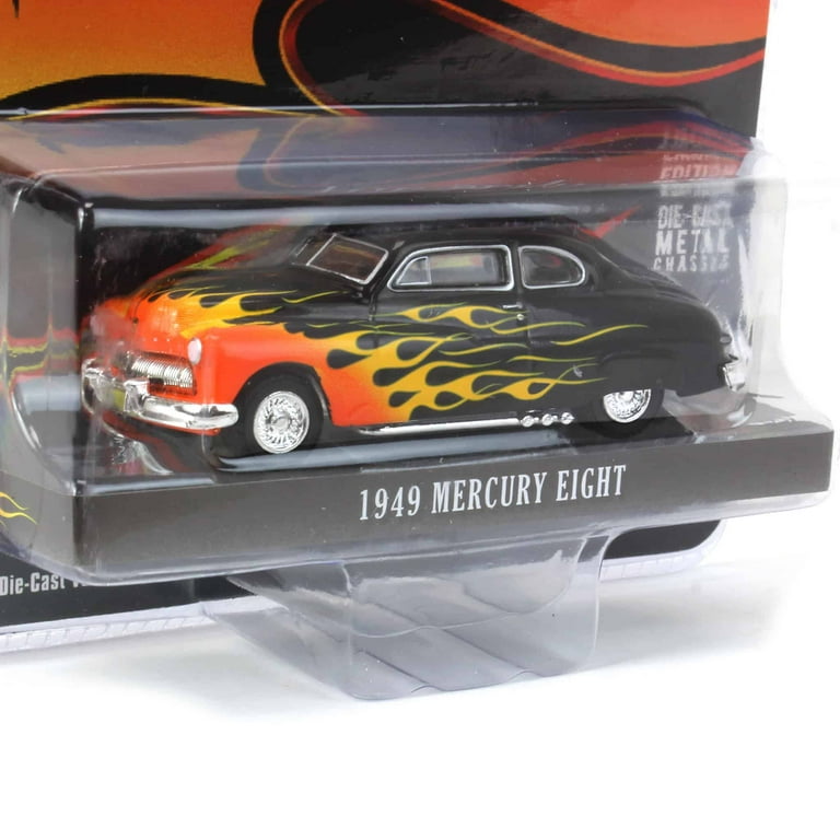 1/64 1949 Mercury Eight 2-Door Coupe, Black with Flames