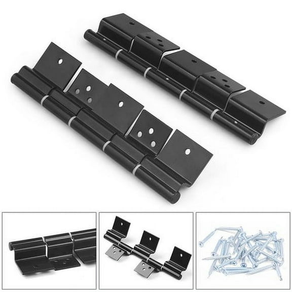 For 5th Wheel Travel Trailer Motorhome RV Entry Door Friction Hinge Kit Black
