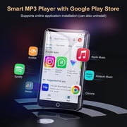 80GB MP3 Player with Bluetooth and WiFi, 4 Touchscreen MP3 MP4 Player with Deezer, Audible, Android Music Player with Speaker, FM Radio, Sound Recorder, up to 512GB