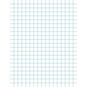 Graph Paper With Chipboard Back, 0.1 In. Ruling, White