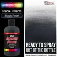 thumbnail image 4 of U.S. Art Supply Ready to Spray Black Pearl Pearlized Special Effects Acrylic Airbrush Paint - 8oz Bottle, Professional Grade Non-Toxic Water-Based Colors for Vibrant & Permanent Results, 4 of 4