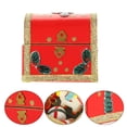 thumbnail image 2 of Miangastore Christmas Mini House Ornament Red Plastic Gift Box For Collectors 1Pcs 1.7x1.5x1.3in, 2 of 8