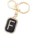 thumbnail image 1 of Letter Keychain,26 Letters A-Z Decorative Letter Keychain,Name Keychain for Women Girls Men Teenager Gift, 1 of 2