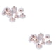 thumbnail image 1 of Respaldos de aretes Qarigey 100 pares con almohadilla de goma perforada, 1 of 5