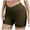 Army Green, variant on Besolor Womens V Cross Workout Shorts Ribbed Seamless High Waist Stretch Booty Athletic Yoga Biker Shorts