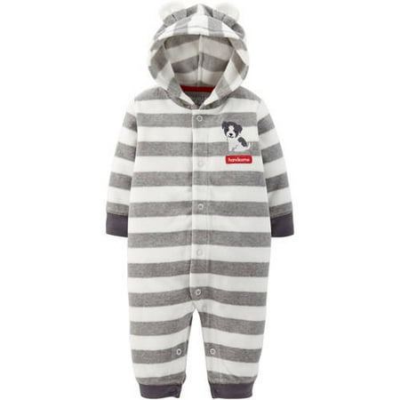 Child of Mine Newborn Baby Boy Character Microfleece Jumpsuit