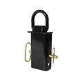 thumbnail image 1 of Buyers Tie Down Anchor B38SP Stake Pocket Mount; 400 Pound Working Load Capacity; Powder Coated; Black; Steel; Includes Pin; Single, 1 of 2