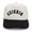 Birdies (Upside Down) - Black/Beige, variant on Trendy Rope Golf Cap with Upside-Down Sayings - Howdy (Upside Down) - Black