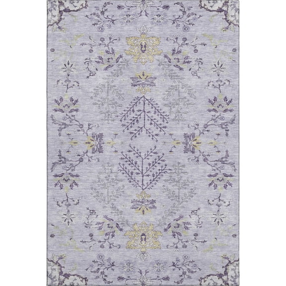 Dalyn Rugs Premium Machine Washable Mayfield AMF1156 Lavender 2'6" x 3'10" Rug