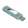 thumbnail image 1 of yvonne Y15D USB2.0 U Disque Télescopique 16 Go USB Type-C Micro USB Trois Ports OTG Flash, 1 of 8