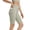 1-Light Green, variant on Arlun Women's Leopard Print High Waisted Tummy Control Yoga Shorts with Sides Pocket Seamless Stretch Tight Lifting Gym Knee Length Leggings Summer Casual Sports Shorts 3-Black XL