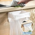 thumbnail image 3 of Space-Saving Foldable Trash Bag Holder, Wall Mounted Collapsible Garbage Bag Rack with Magnetic Closure for Kitchen Cabinet Doors, 3 of 9
